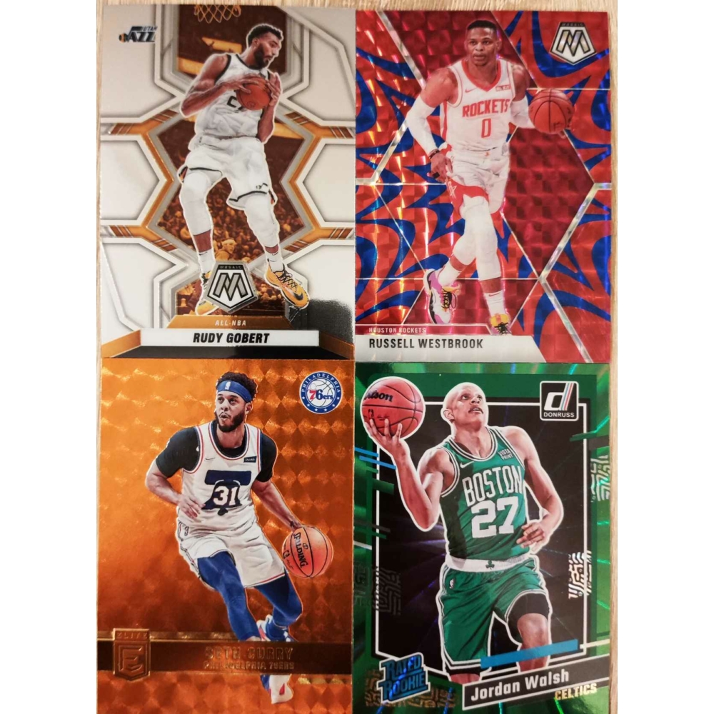 Kép 10/13 - 2024 Kosarascuccok Mystery 4in1 Pack kosaras kártya (4 csomag) 