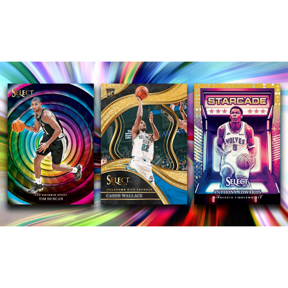 Kép 5/10 - 2023-24 Panini SELECT Basketball kosaras kártya (1 csomag)