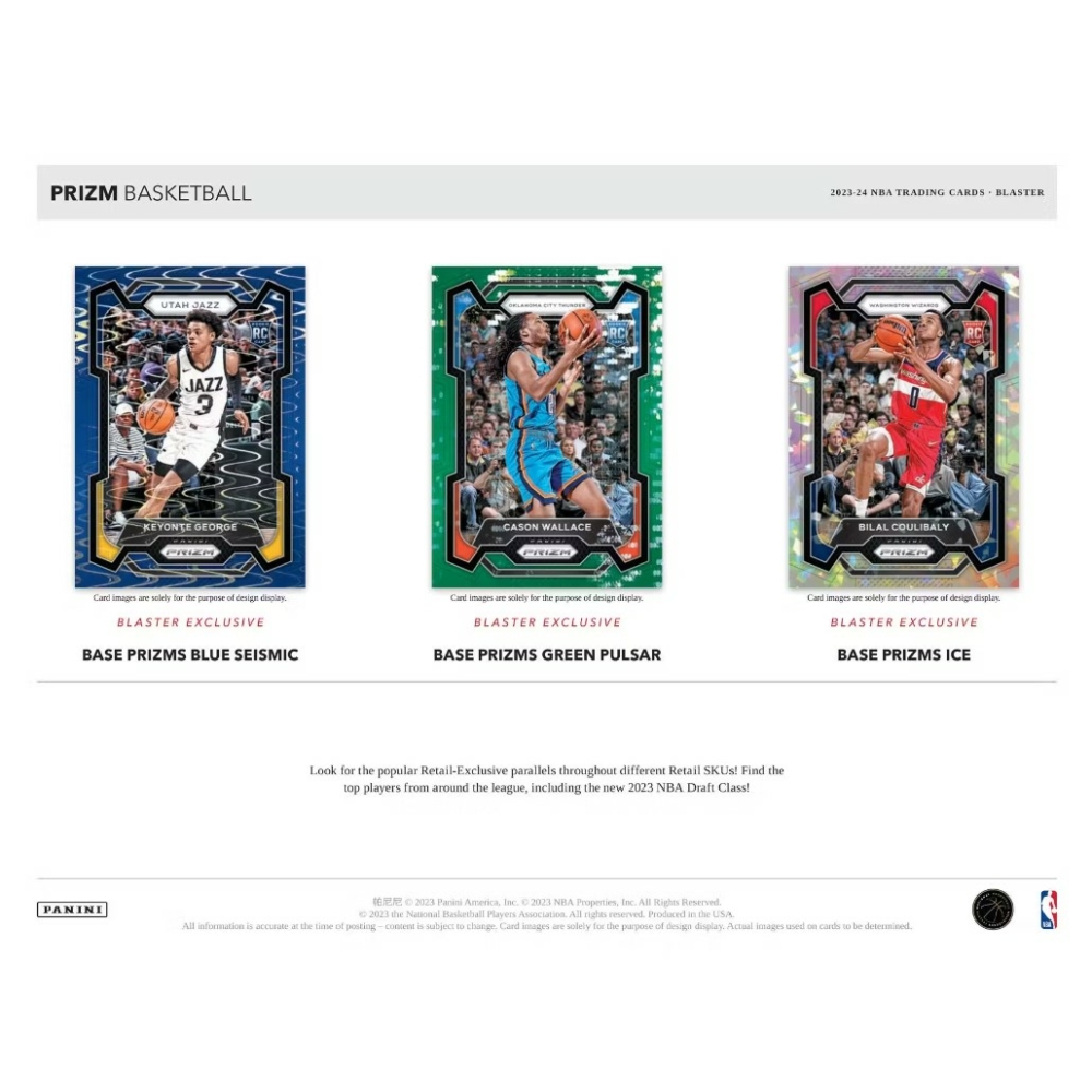 Kép 5/8 - 2023-24 Panini PRIZM Basketball Blaster Box kosaras kártya (6 csomag)