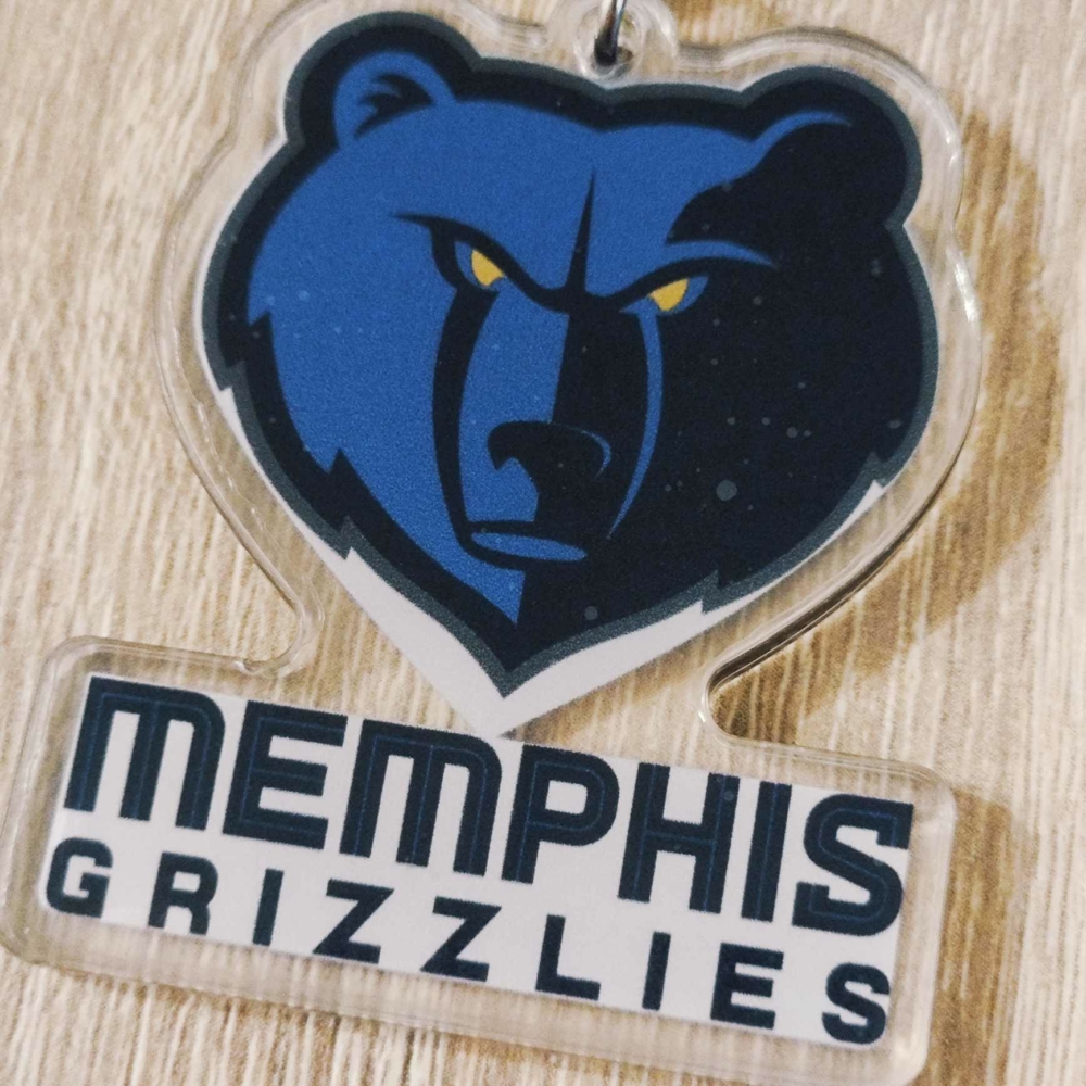 Kép 2/3 - Memphis GRIZZLIES kulcstartó