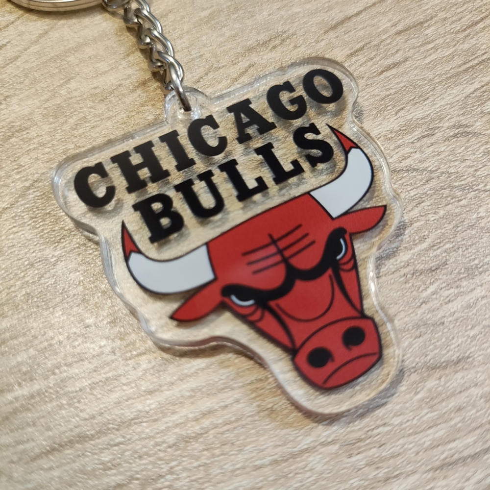 Kép 2/3 - Chicago Bulls kulcstartó