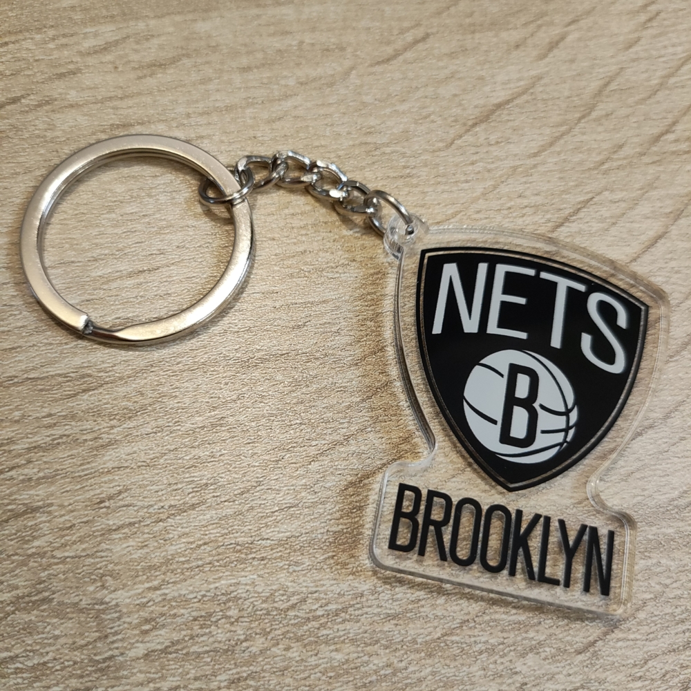 Kép 1/3 - Brooklyn Nets kulcstartó