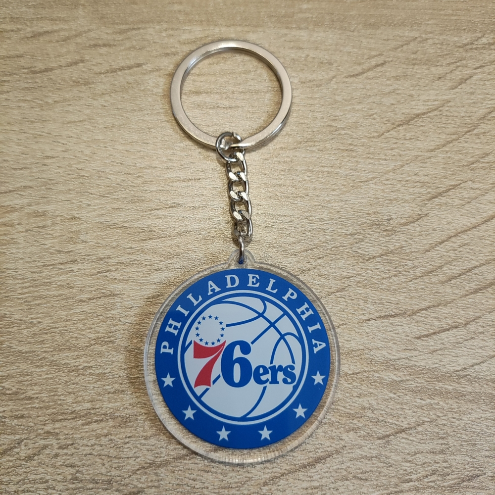 Kép 3/3 - Philadelphia 76ers kulcstartó