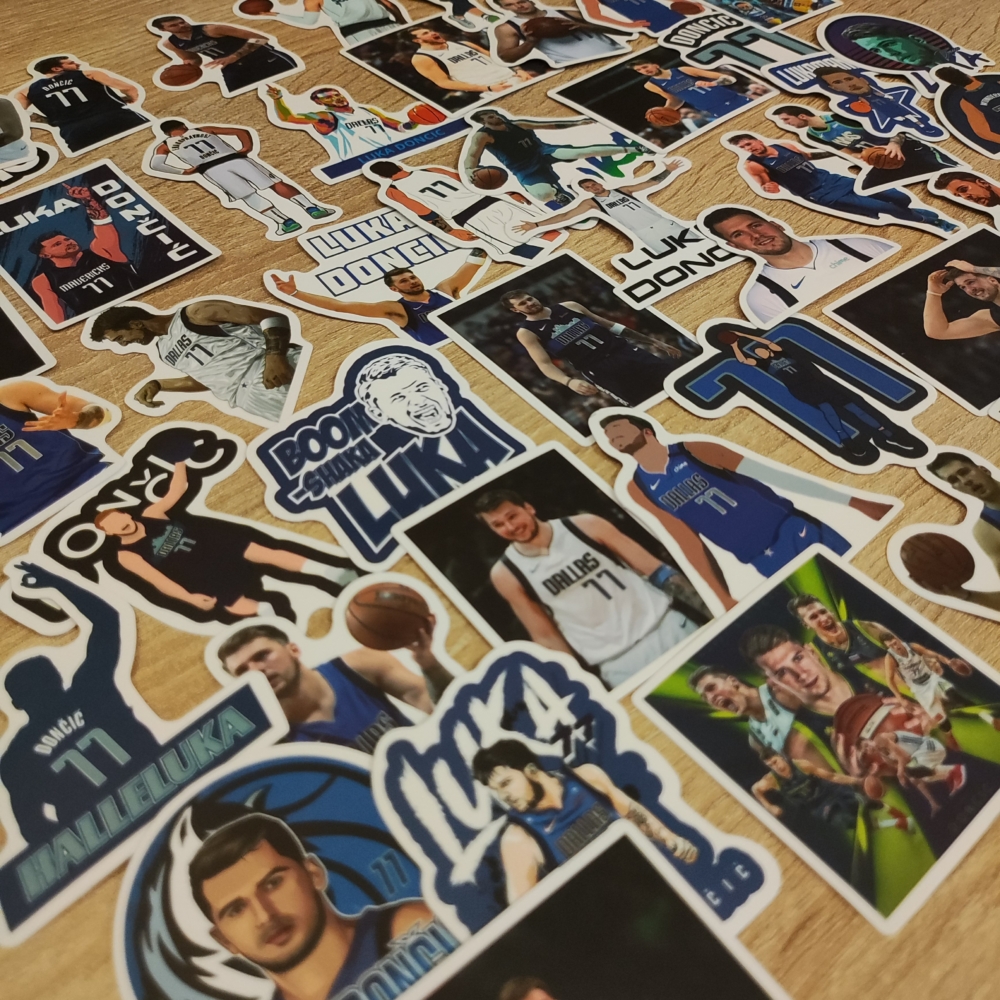 Kép 3/4 - Luka Doncic matrica csomag - 50 db