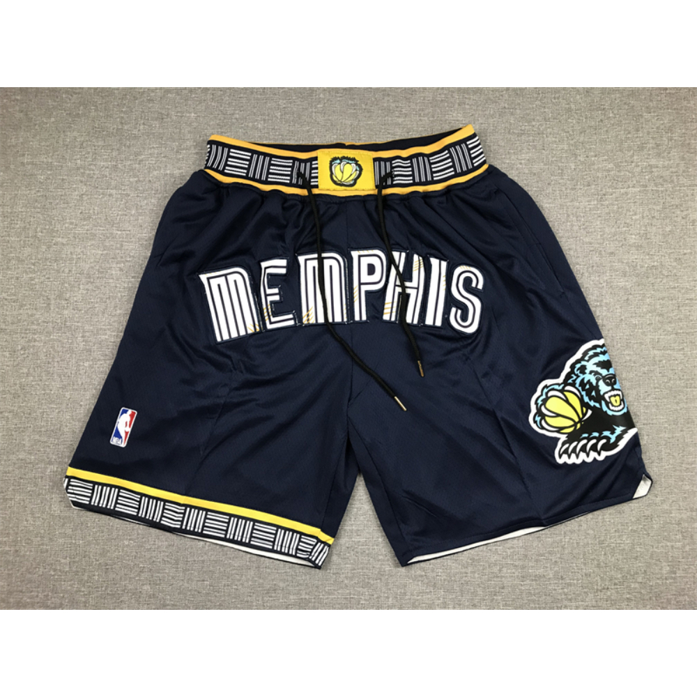Kép 1/4 - Memphis Grizzlies 2021 City Edition  Just Don zsebes kosaras rövidnadrág