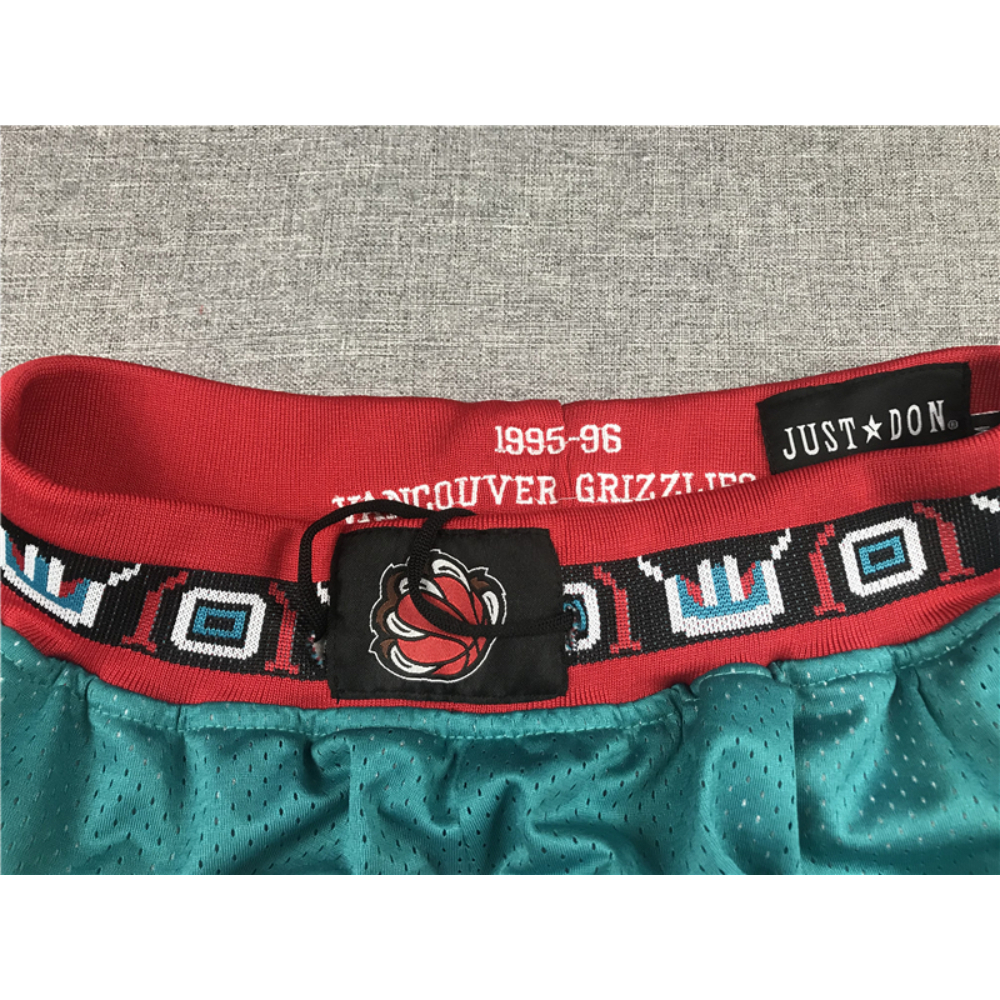 Kép 6/6 - Memphis Grizzlies Retro Edition Just Don zsebes kosaras rövidnadrág