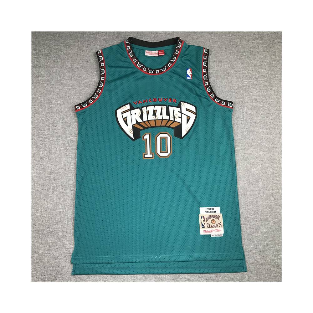 Kép 1/3 - Mike BIBBY 1998-99 classic türkiz Memphis Grizzlies mez