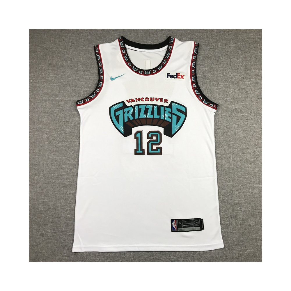 Kép 1/4 - Ja MORANT City Edition fehér Memphis Grizzlies mez
