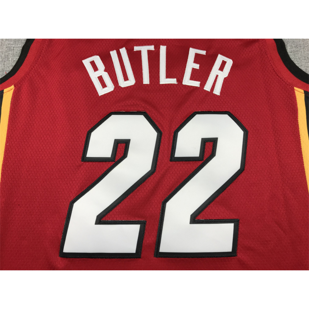 Kép 3/4 - Jimmy BUTLER 2022-23 bordó Miami Heat Statement mez
