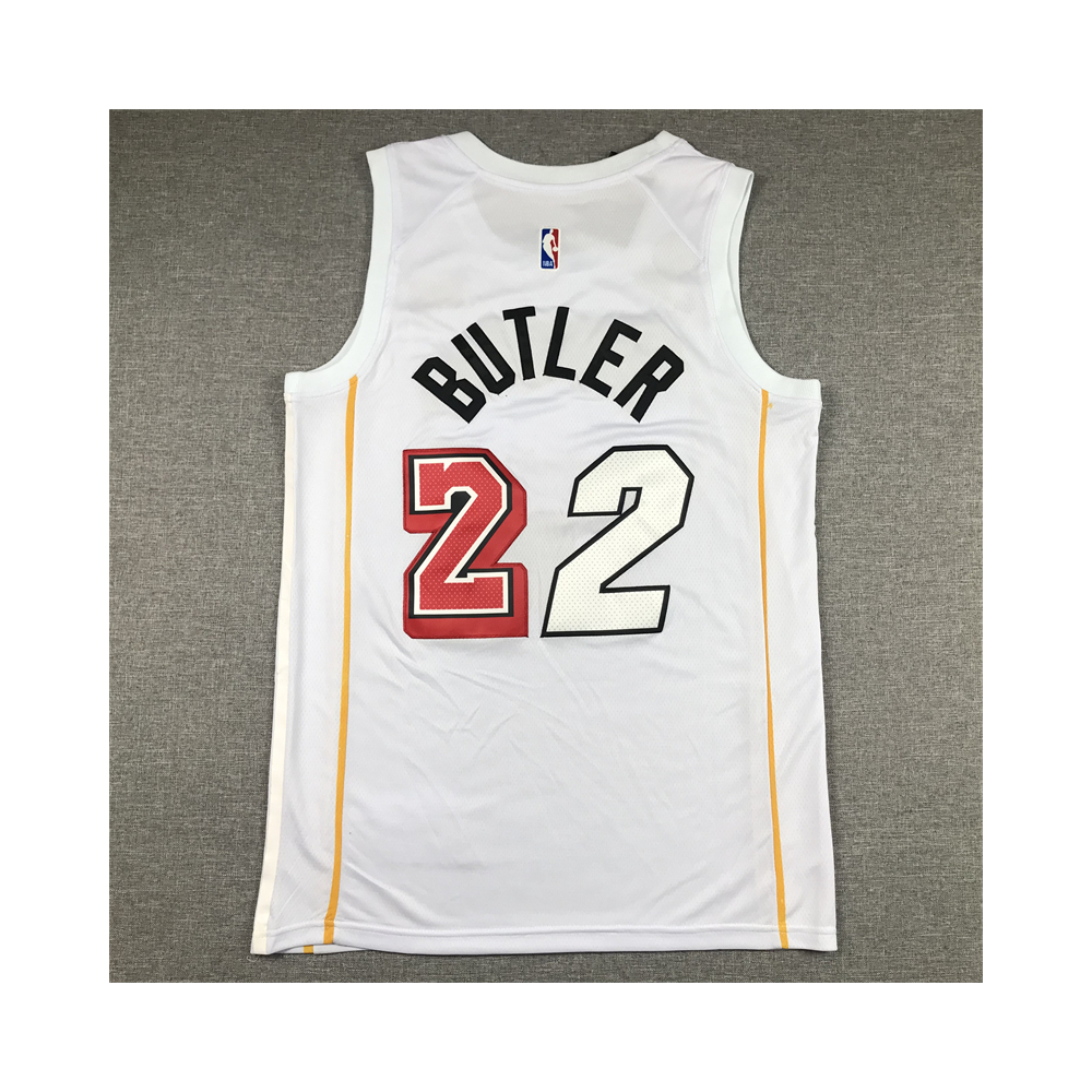 Kép 2/4 - Jimmy BUTLER 2022-23 fehér city Edition Miami Heat mez