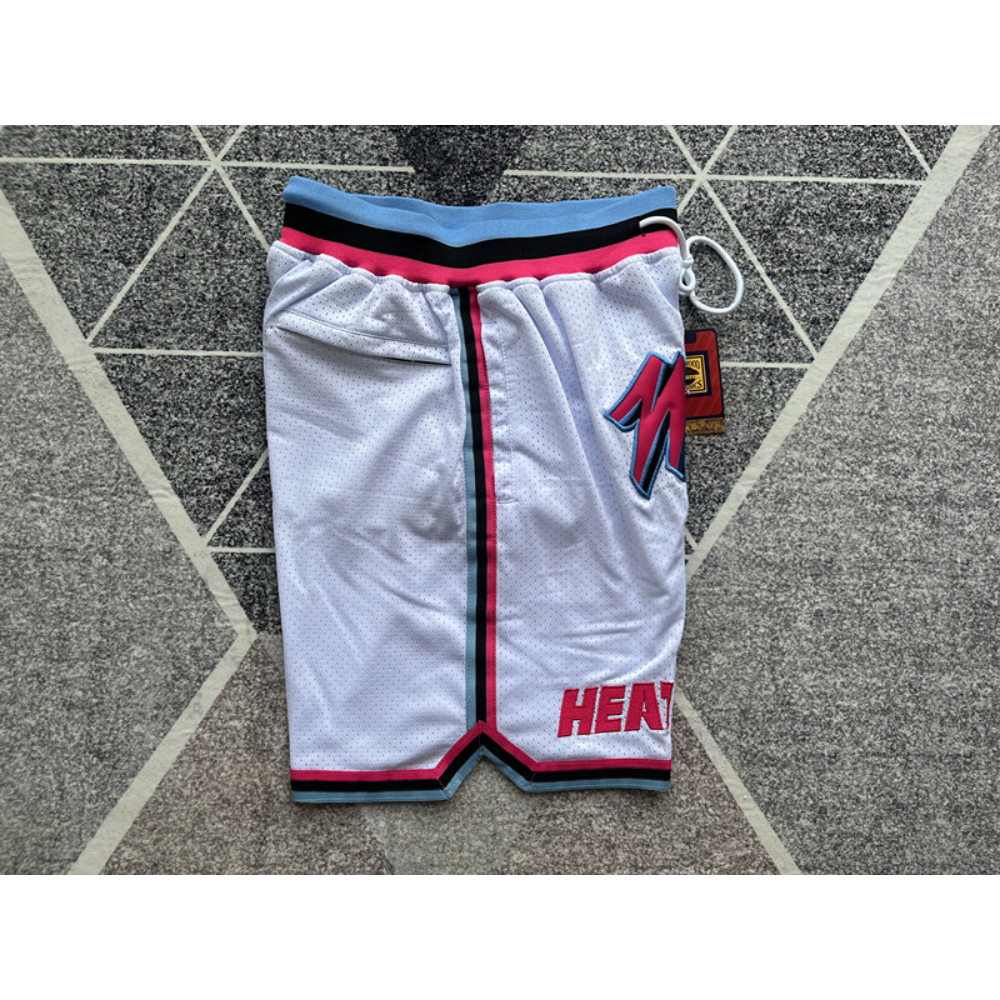 Kép 4/7 - Miami Heat 2017-18 City Edition Just Don zsebes rövidnadrág