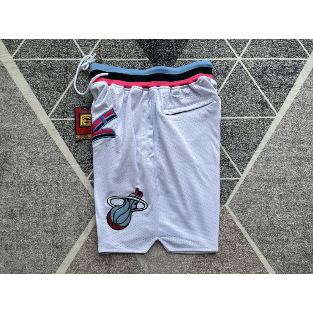 Kép 7/7 - Miami Heat 2017-18 City Edition Just Don zsebes rövidnadrág