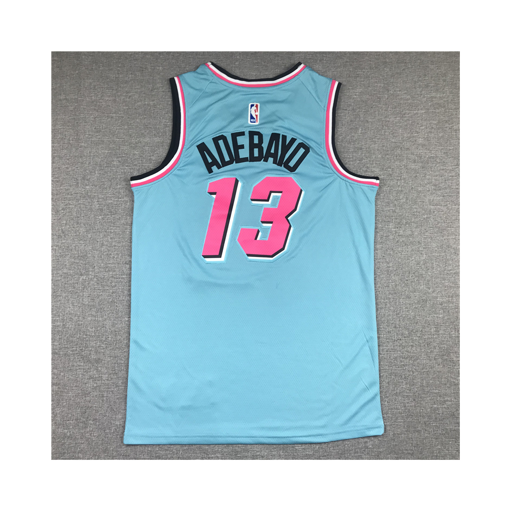 Kép 2/3 - Bem ADEBAYO 2019-20 city Edition Miami Heat mez