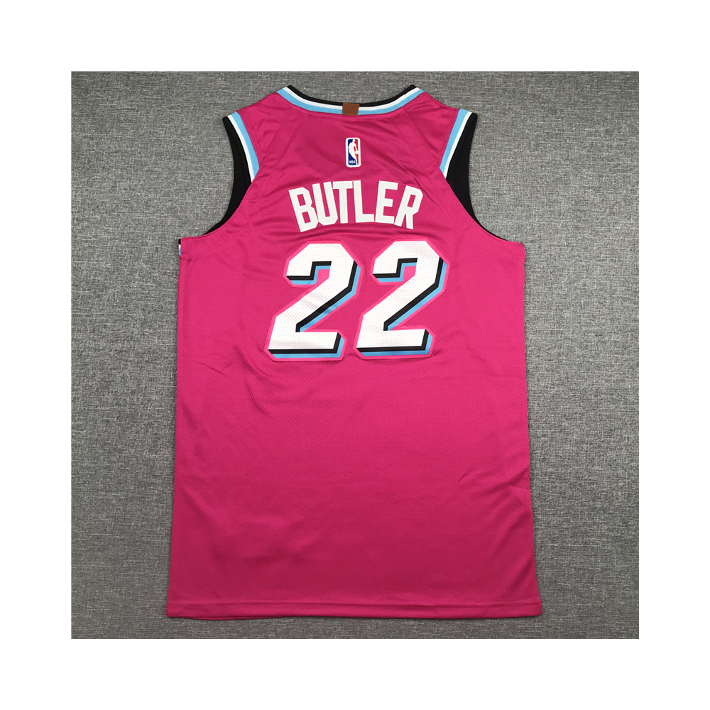 Kép 2/3 - Jimmy BUTLER Pink Bonus Edition Miami Heat mez