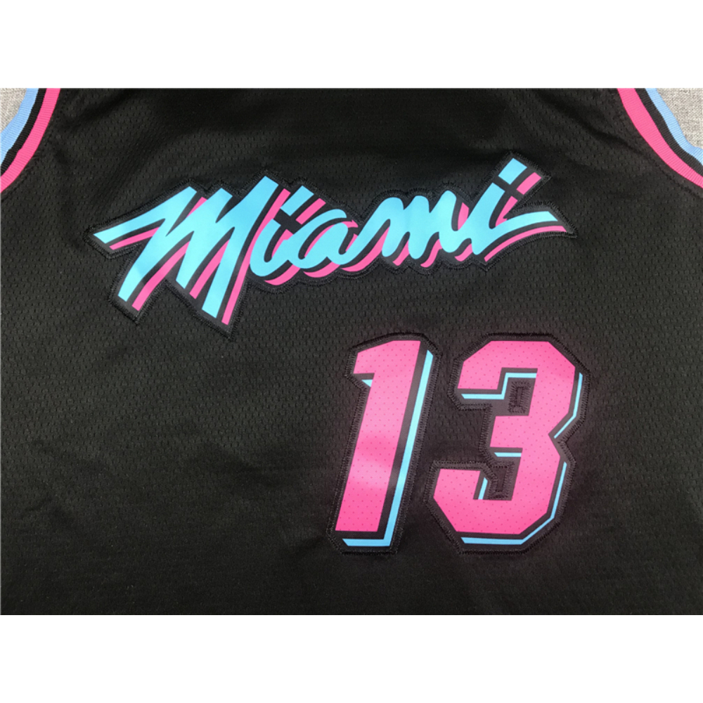 Kép 3/3 - Bem ADEBAYO 2018-19 city Edition Miami Heat mez (KÉSZLETEN)