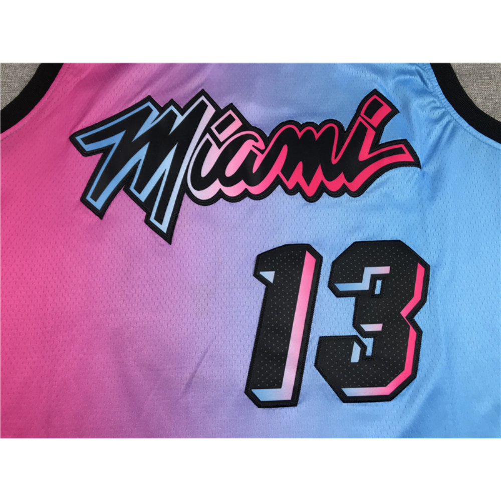 Kép 3/3 - Bem ADEBAYO 2020-21 city Edition Miami Heat mez