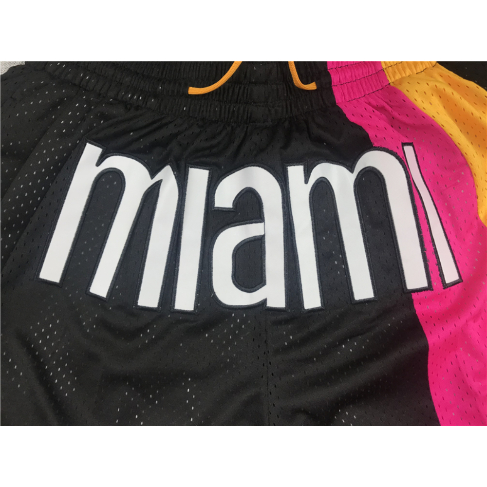 Kép 3/5 - Miami Heat Classic Just Don zsebes kosaras rövidnadrág