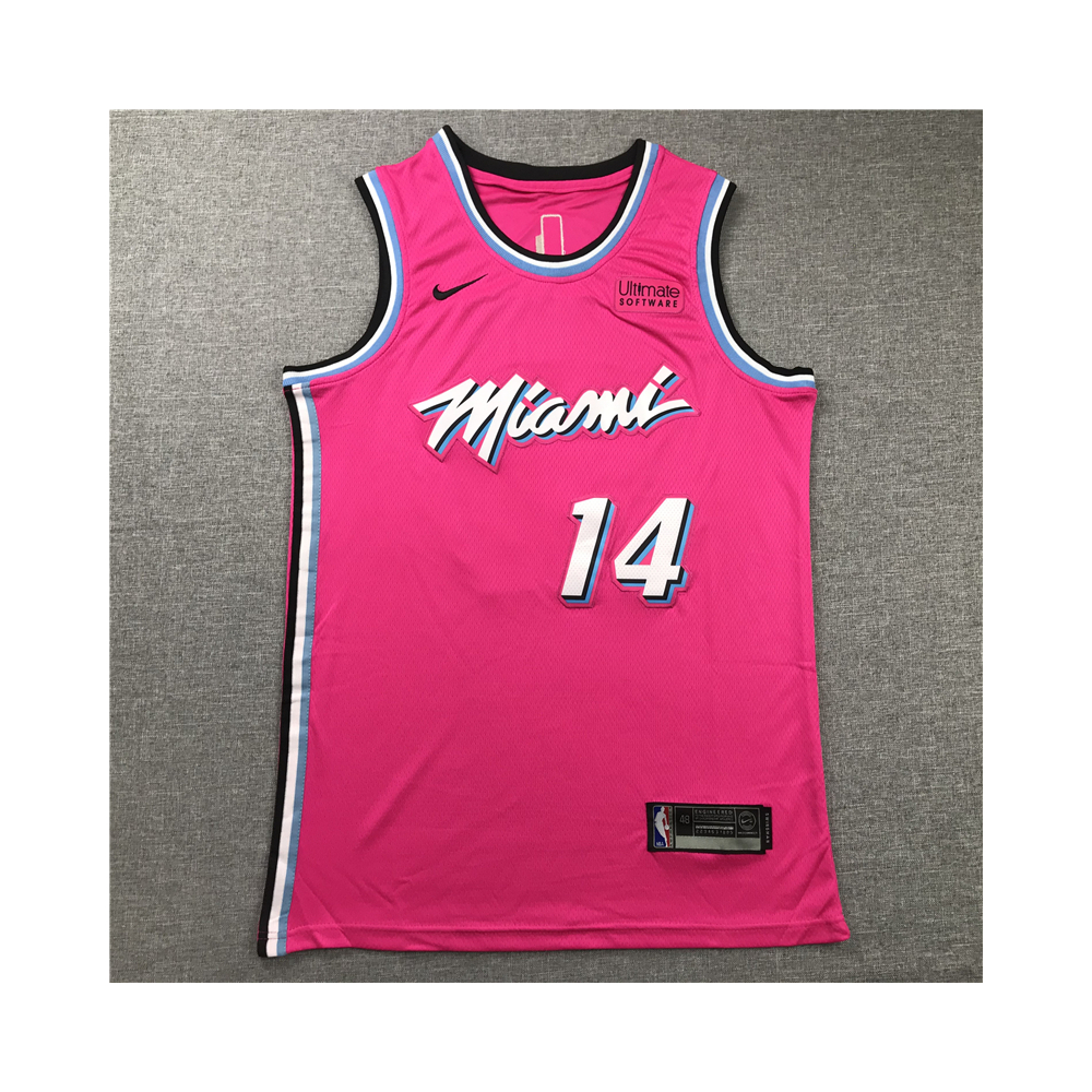 Kép 1/3 - Tyler HERRO Pink Bonus Edition Miami Heat mez