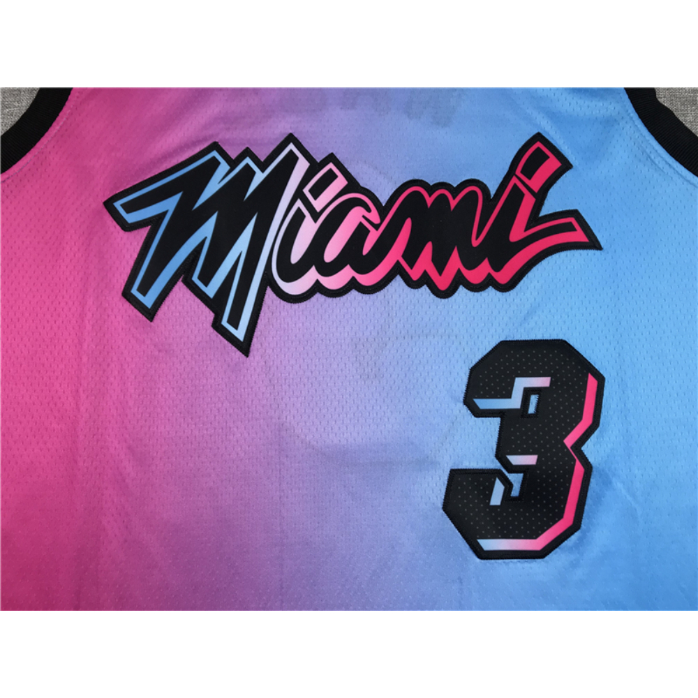 Kép 3/3 - Dwyane WADE 2020-21 city Edition Miami Heat mez