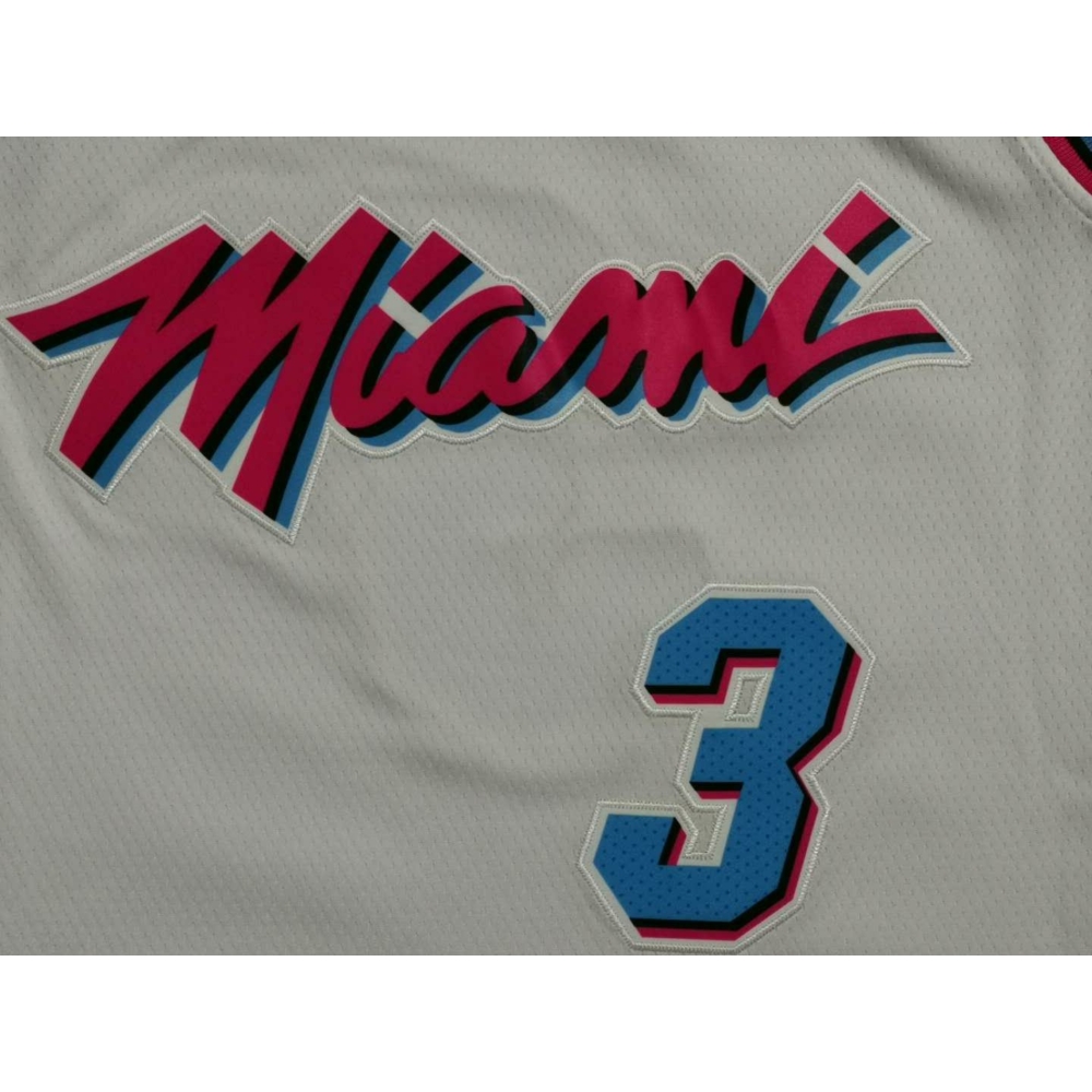 Kép 3/3 - Dwyane WADE 2017-18 city Edition Miami Heat mez