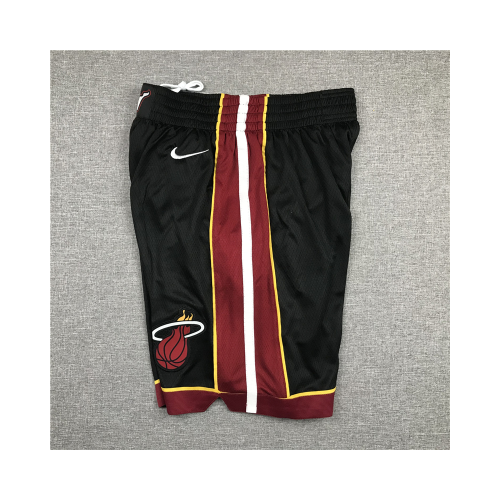 Kép 4/4 - Miami Heat fekete Icon kosaras rövidnadrág