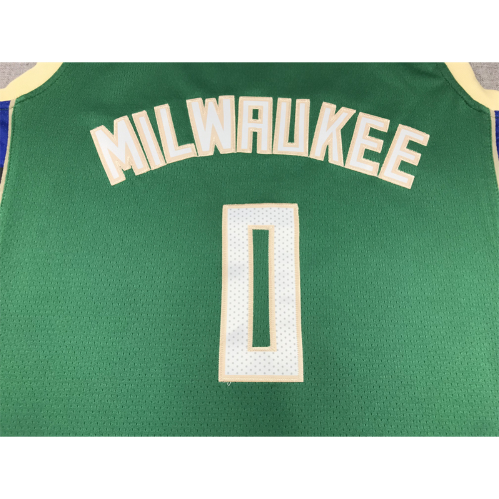 Kép 3/4 - Damian LILLARD zöld Milwaukee Bucks mez