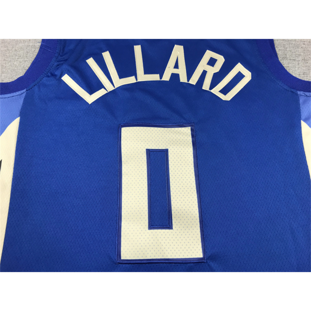 Kép 4/4 - Damian LILLARD 2022-23 City Edition Milwaukee Bucks mez