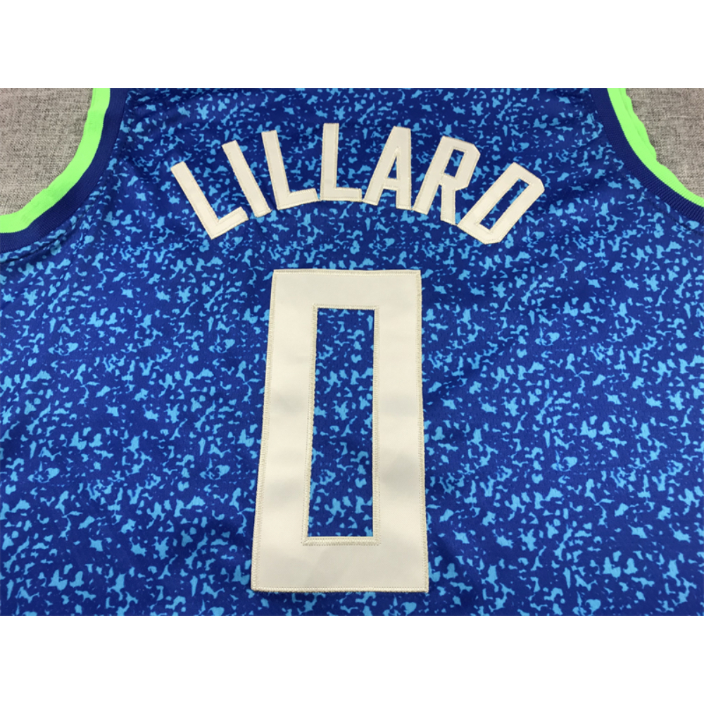 Kép 4/4 - Damian LILLARD 2023 City Edition Bucks mez