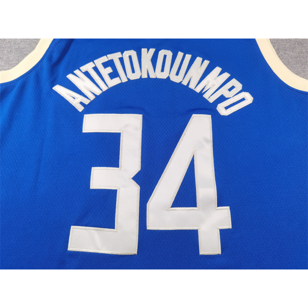 Kép 3/4 - Giannis ANTETOKOUNMPO 2024 City Edition Bucks mez