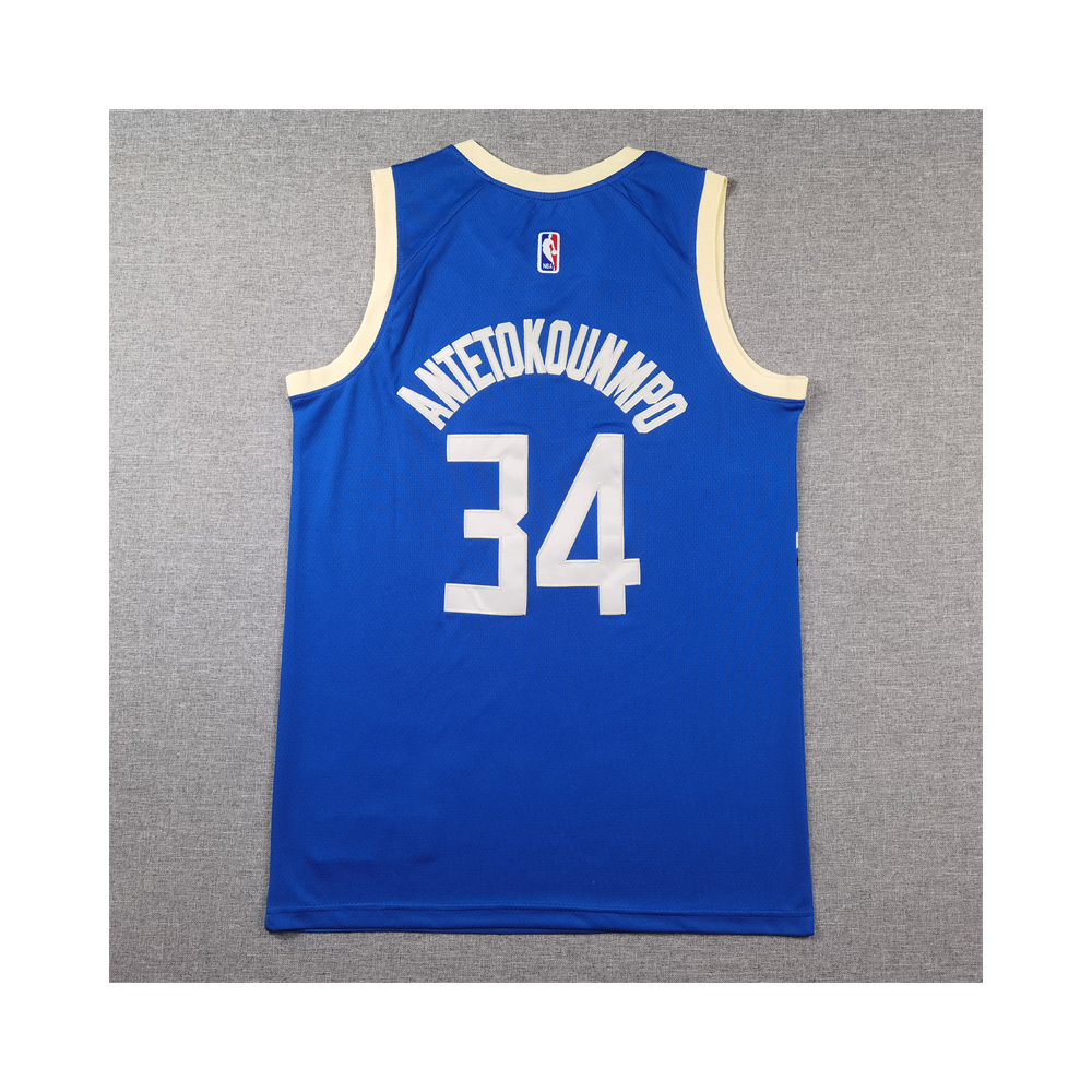Kép 2/4 - Giannis ANTETOKOUNMPO 2024 City Edition Bucks mez