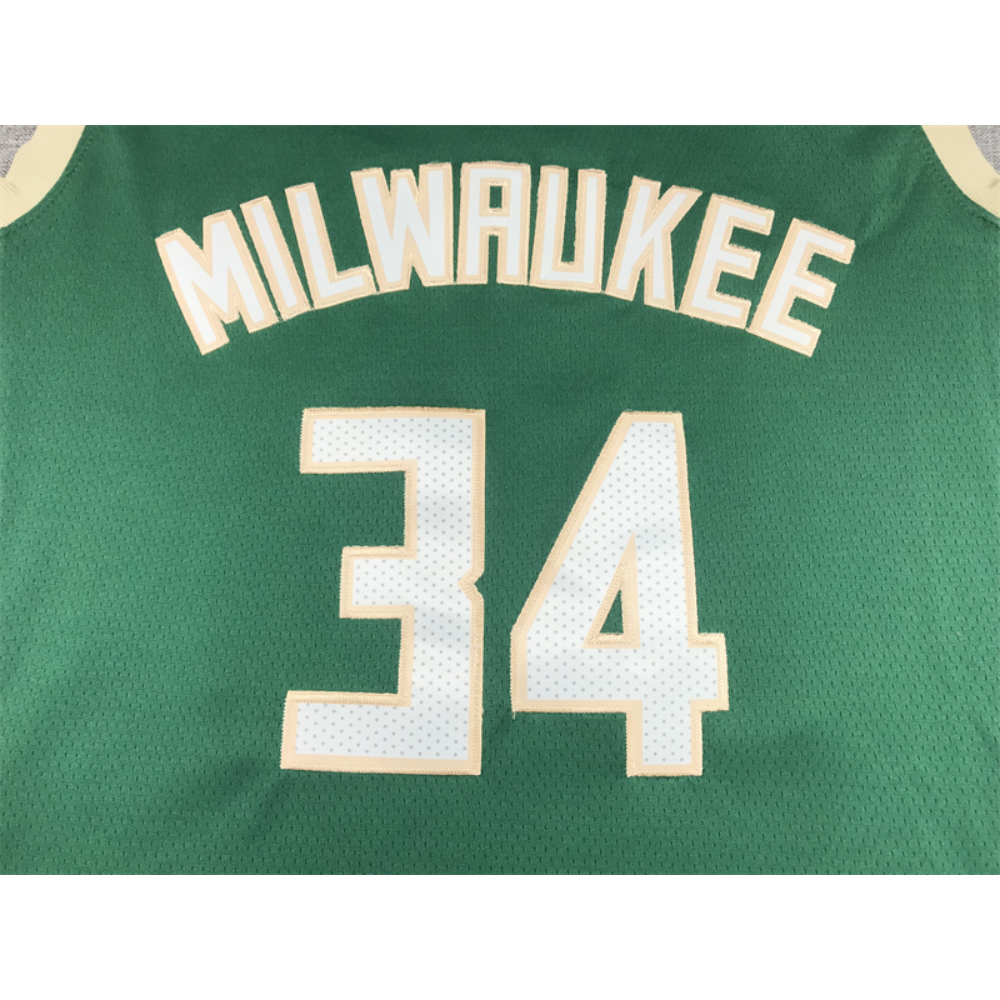 Kép 3/3 - Giannis ANTETOKOUNMPO Icon Edition Milwaukee Bucks mez