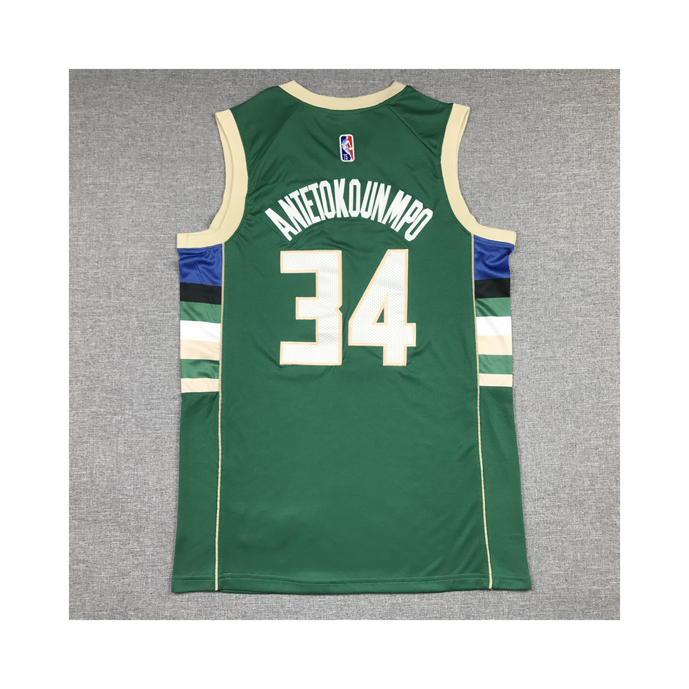 Kép 2/3 - Giannis ANTETOKOUNMPO Icon Edition Milwaukee Bucks mez