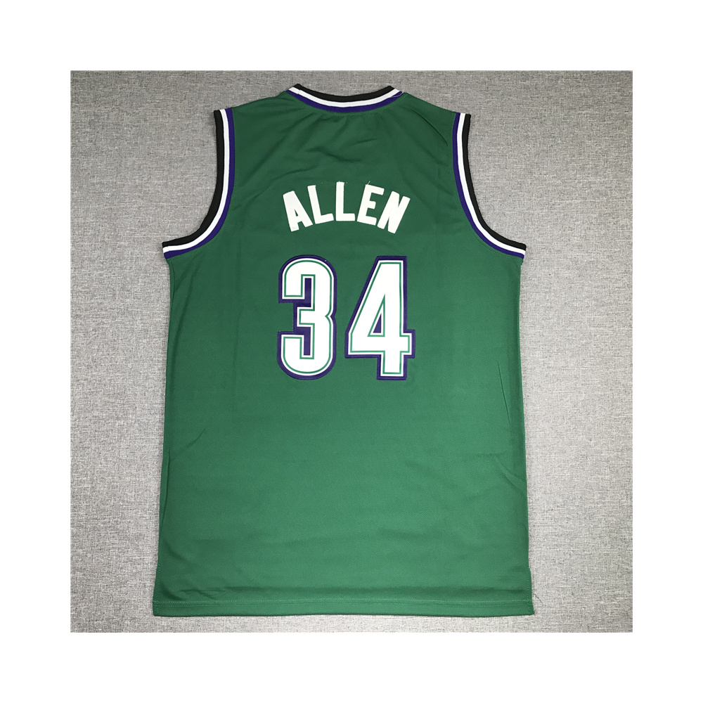 Kép 2/4 - Ray ALLEN Classic zöld Milwaukee Bucks mez