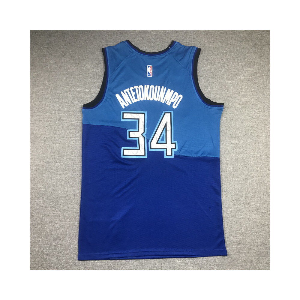Kép 2/3 - Giannis ANTETOKOUNMPO 2020-21 City Edition Milwaukee Bucks mez (KÉSZLETEN)