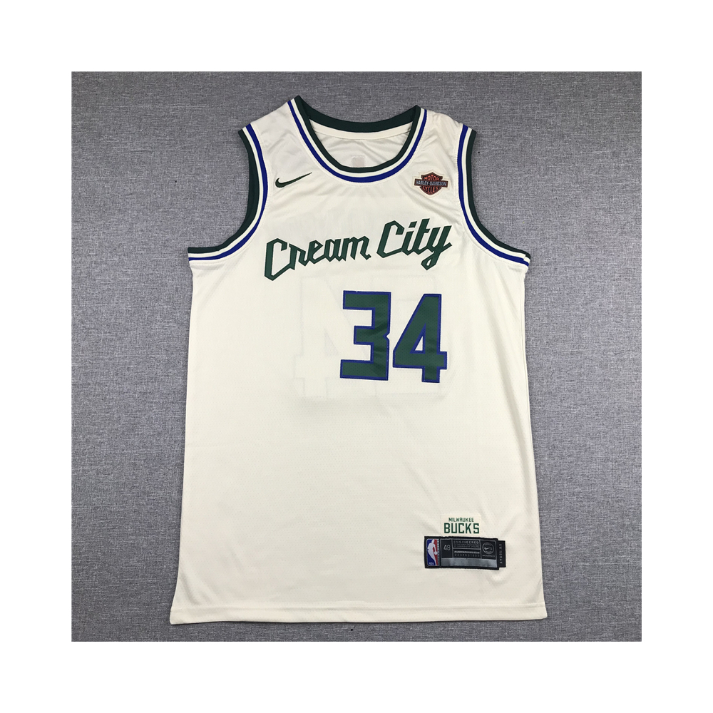 Kép 1/3 - Giannis ANTETOKOUNMPO 2019-20 City Edition Milwaukee Bucks mez