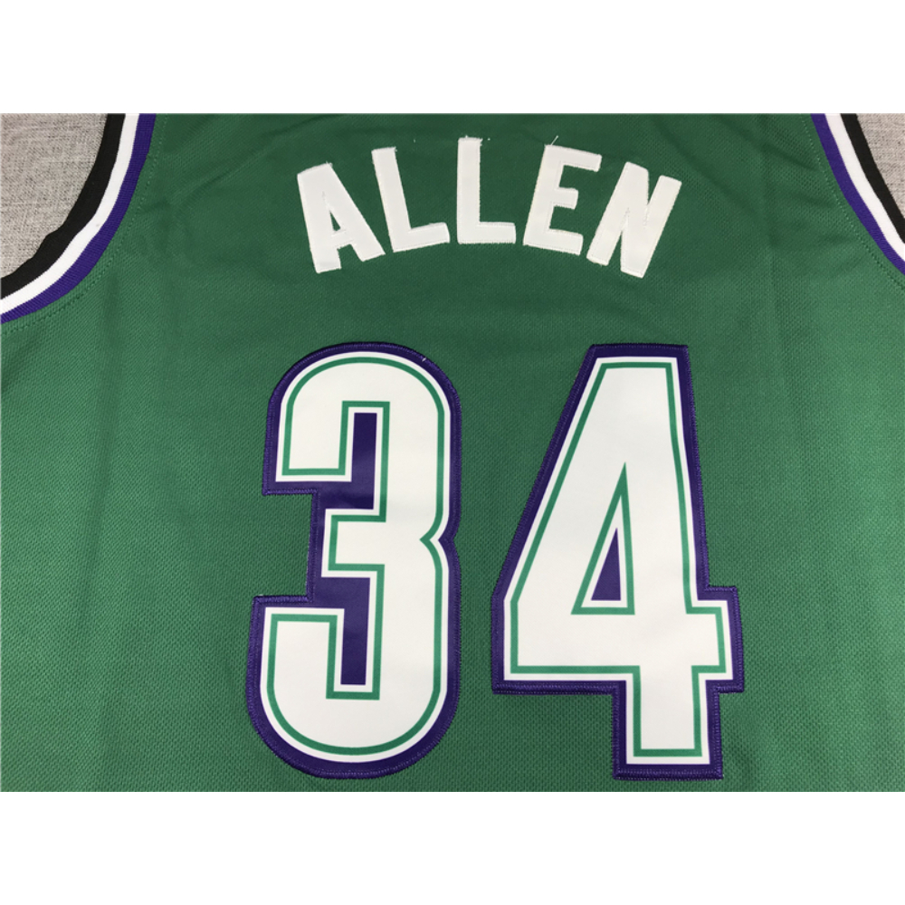 Kép 4/4 - Ray ALLEN Classic zöld Milwaukee Bucks mez