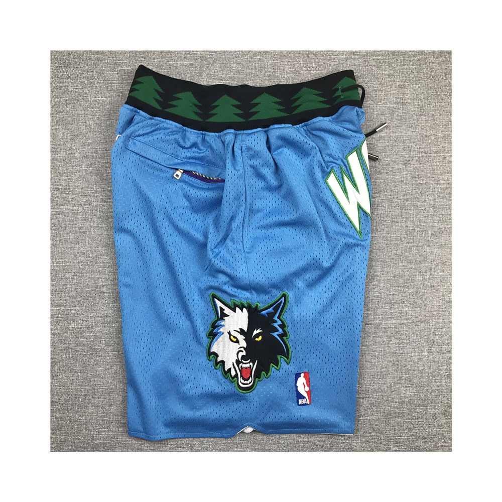 Kép 2/4 - Minnesota Timberwolves Just Don zsebes rövidnadrág (KÉSZLETEN)