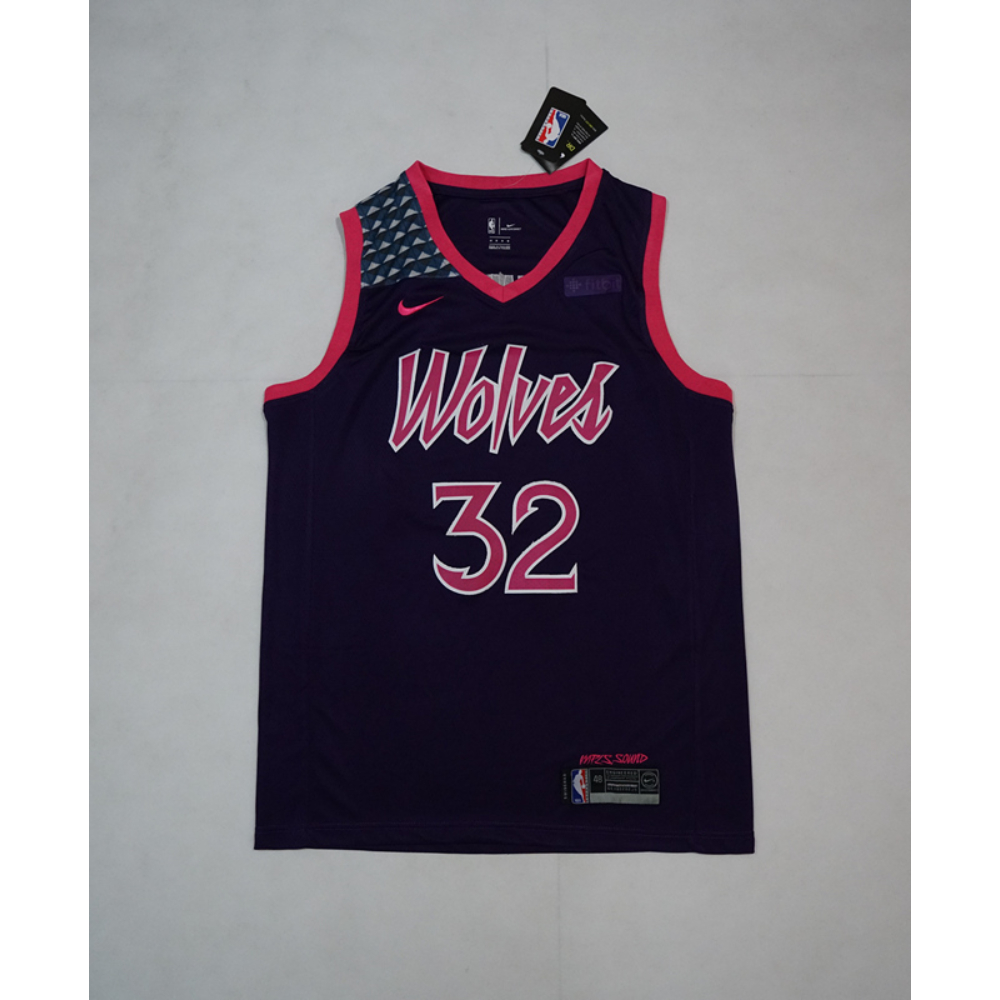 Kép 1/3 - Karl-Anthony TOWNS 2018-19 City Edition Minnesota Timberwolves mez