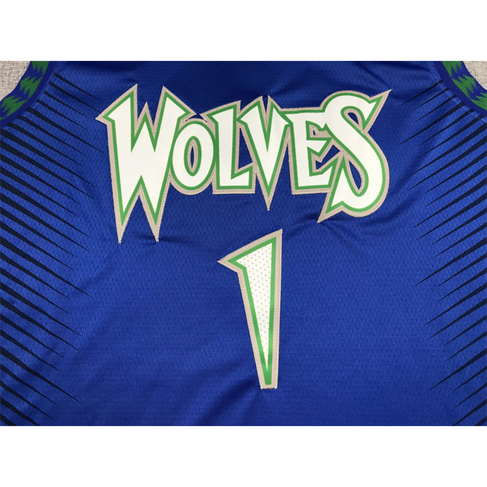 Kép 3/3 - Anthony EDWARDS 2021-22 City Edition Minnesota Timberwolves mez