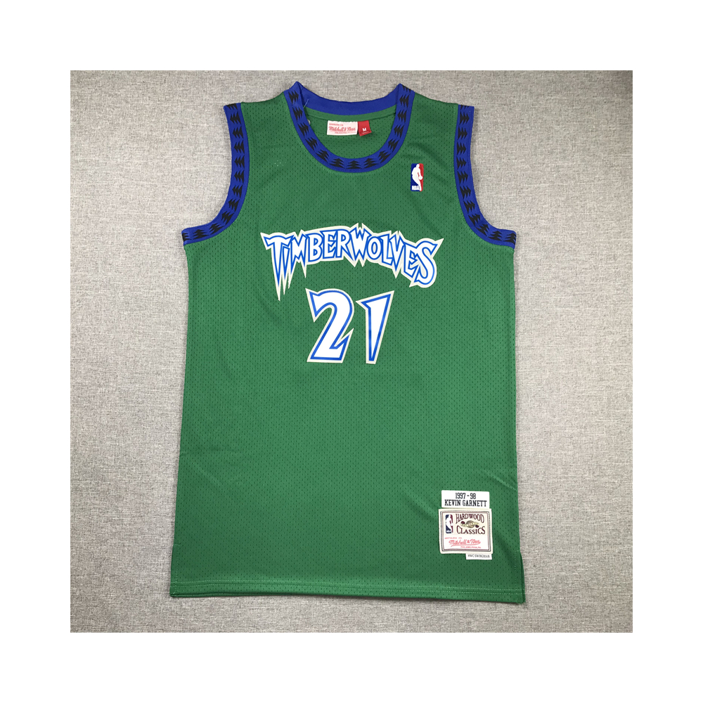 Kép 1/4 - Kevin GARNETT Classic zöld Minnesota Timberwolves mez