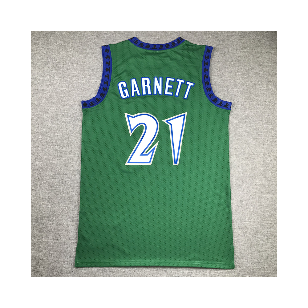 Kép 2/4 - Kevin GARNETT Classic zöld Minnesota Timberwolves mez