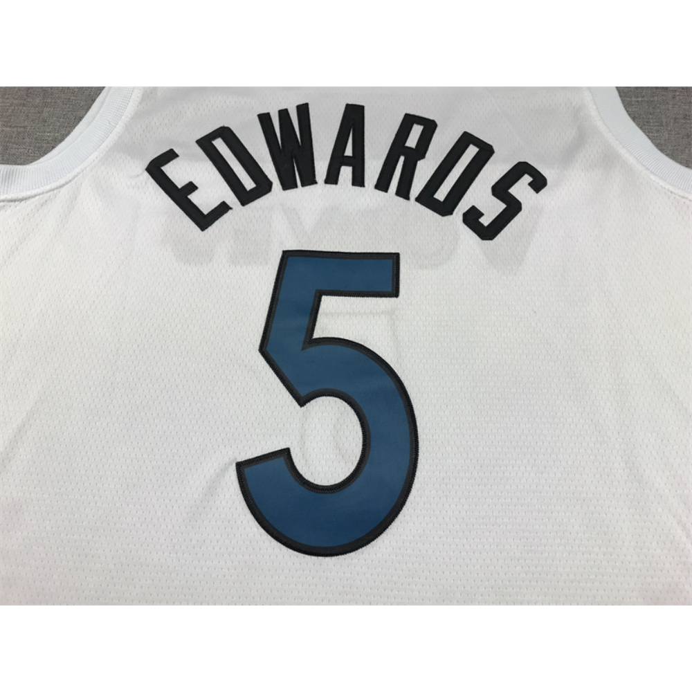Kép 4/4 - Anthony EDWARDS 2023 fehér Minnesota Timberwolves mez