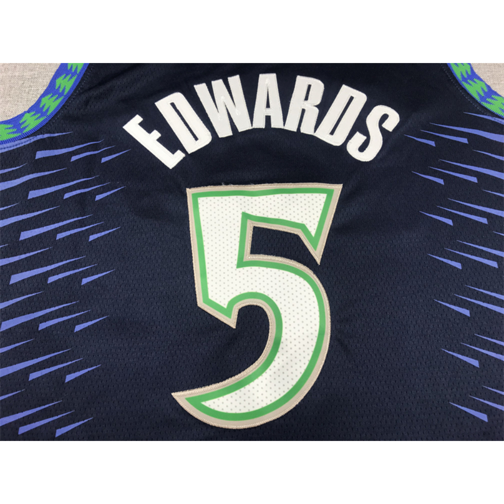 Kép 4/4 - Anthony EDWARDS 2021-22 City Edition Minnesota Timberwolves mez