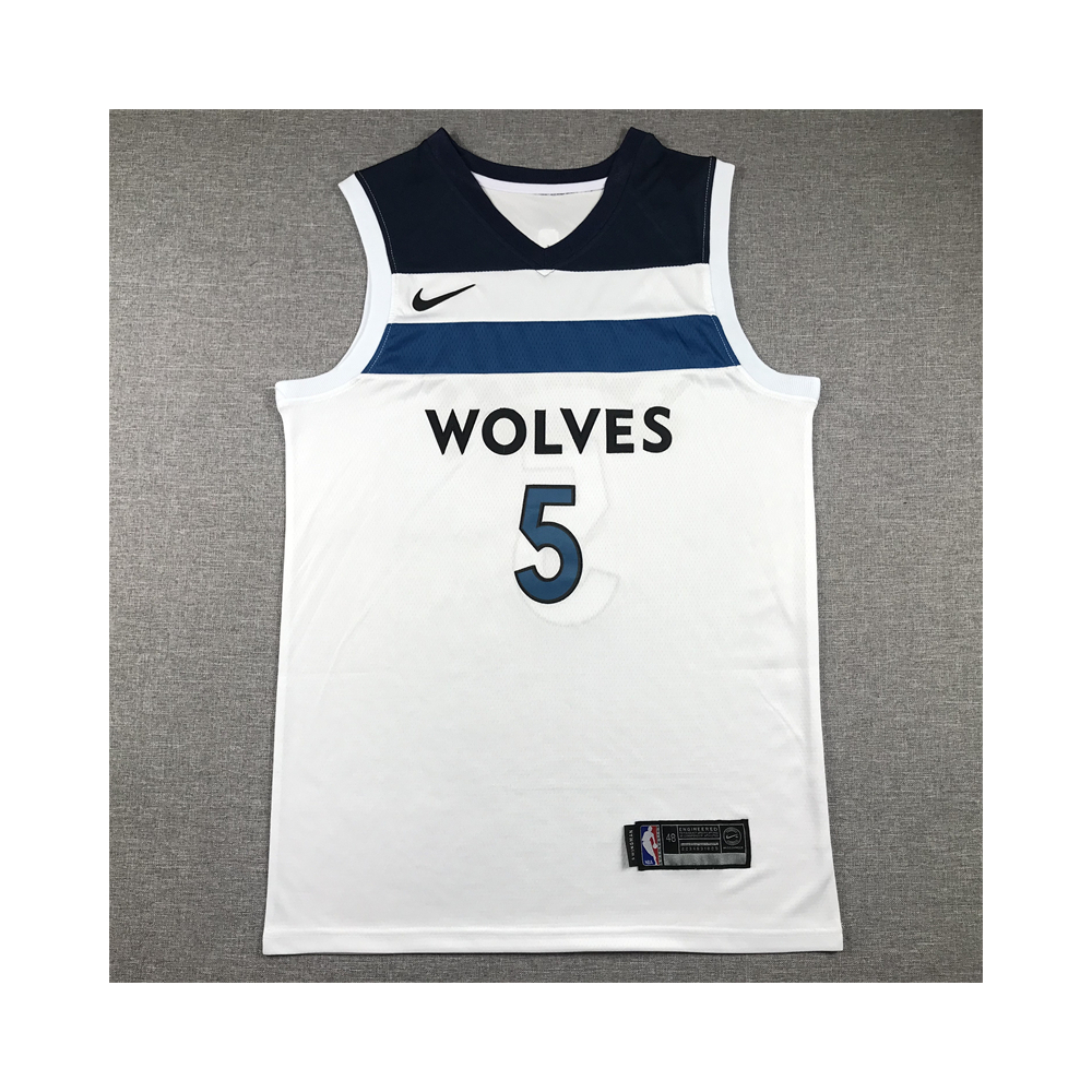 Kép 1/4 - Anthony EDWARDS 2023 fehér Minnesota Timberwolves mez