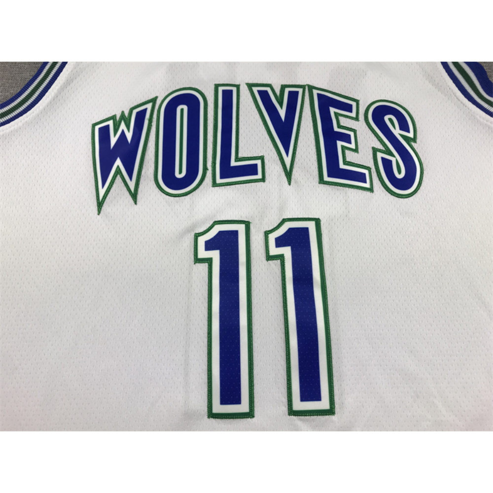 Kép 4/4 - Naz REID fehér retro Minnesota Timberwolves mez