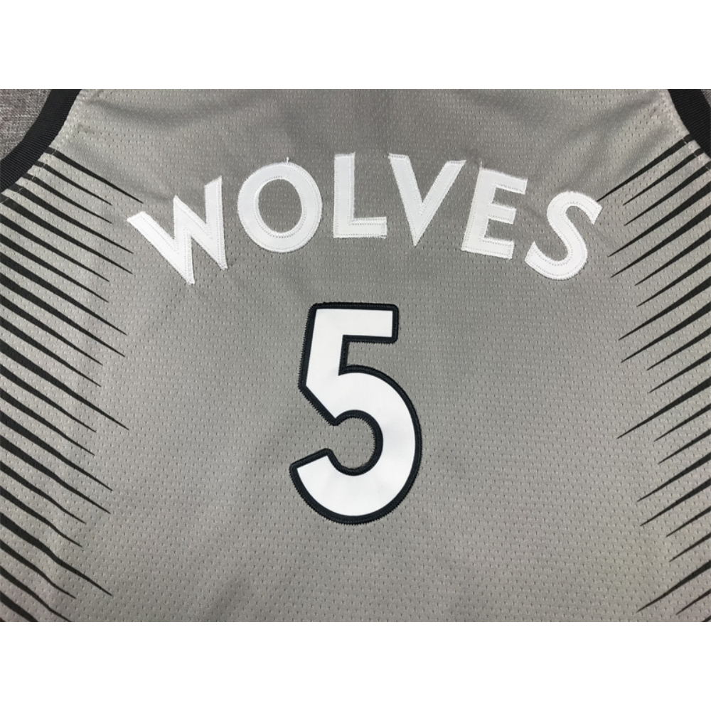 Kép 4/4 - Anthony EDWARDS szürke Minnesota Timberwolves mez