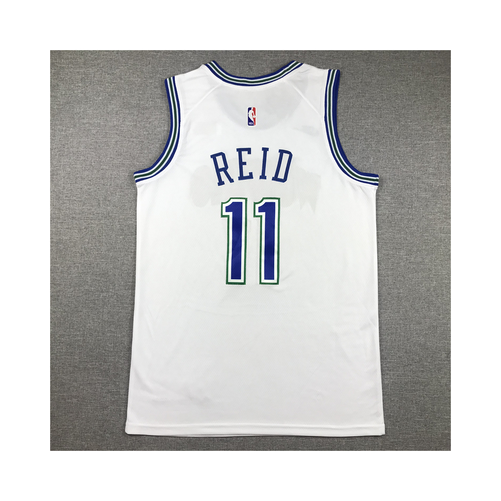 Kép 2/4 - Naz REID fehér retro Minnesota Timberwolves mez