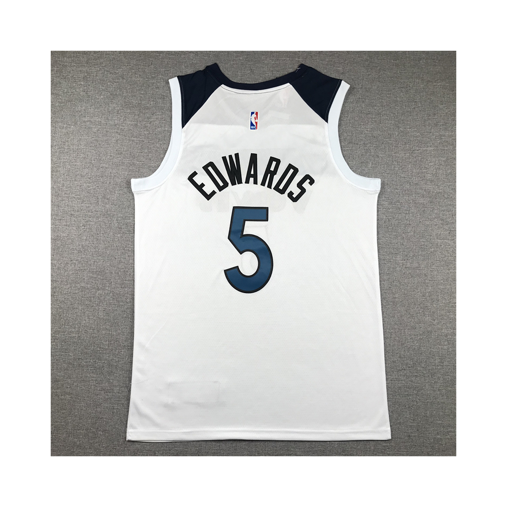 Kép 2/4 - Anthony EDWARDS 2023 fehér Minnesota Timberwolves mez