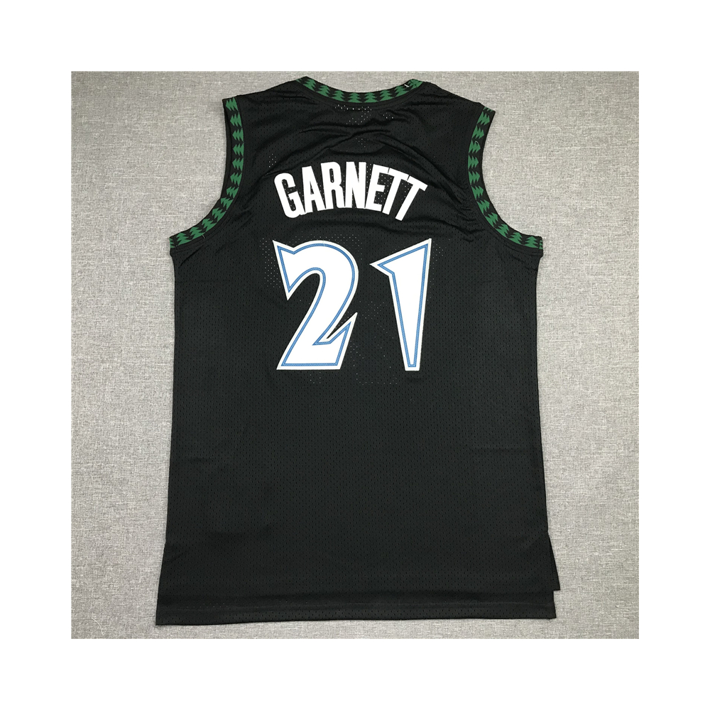 Kép 2/3 - Kevin GARNETT Classic fekete Minnesota Timberwolves mez