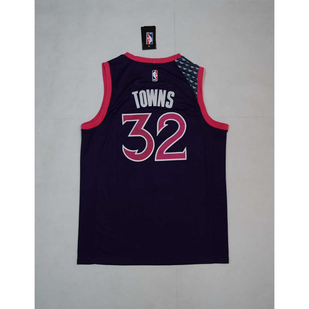 Kép 2/3 - Karl-Anthony TOWNS 2018-19 City Edition Minnesota Timberwolves mez